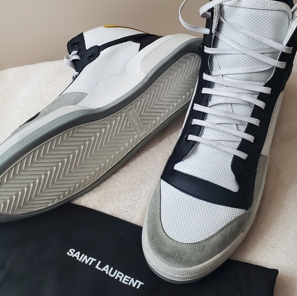 Saint Laurent high top sneakers - Picture 4 of 13